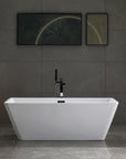 SILVA Freestanding Bathtub white Gloss 1700MM X 790MM X 580MM