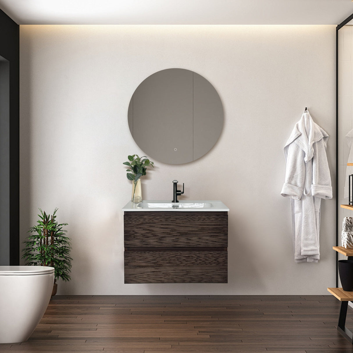 Lucento wall hung vanity 700mm