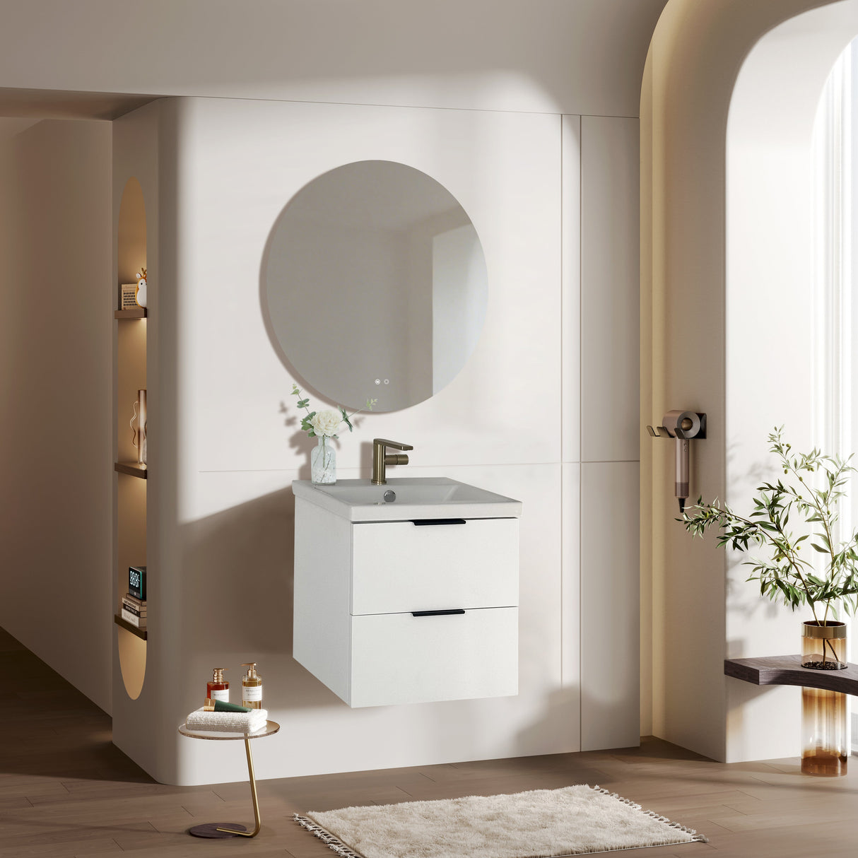Blanch wall hung vanity 500mm