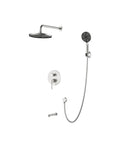 Trace in wall shower