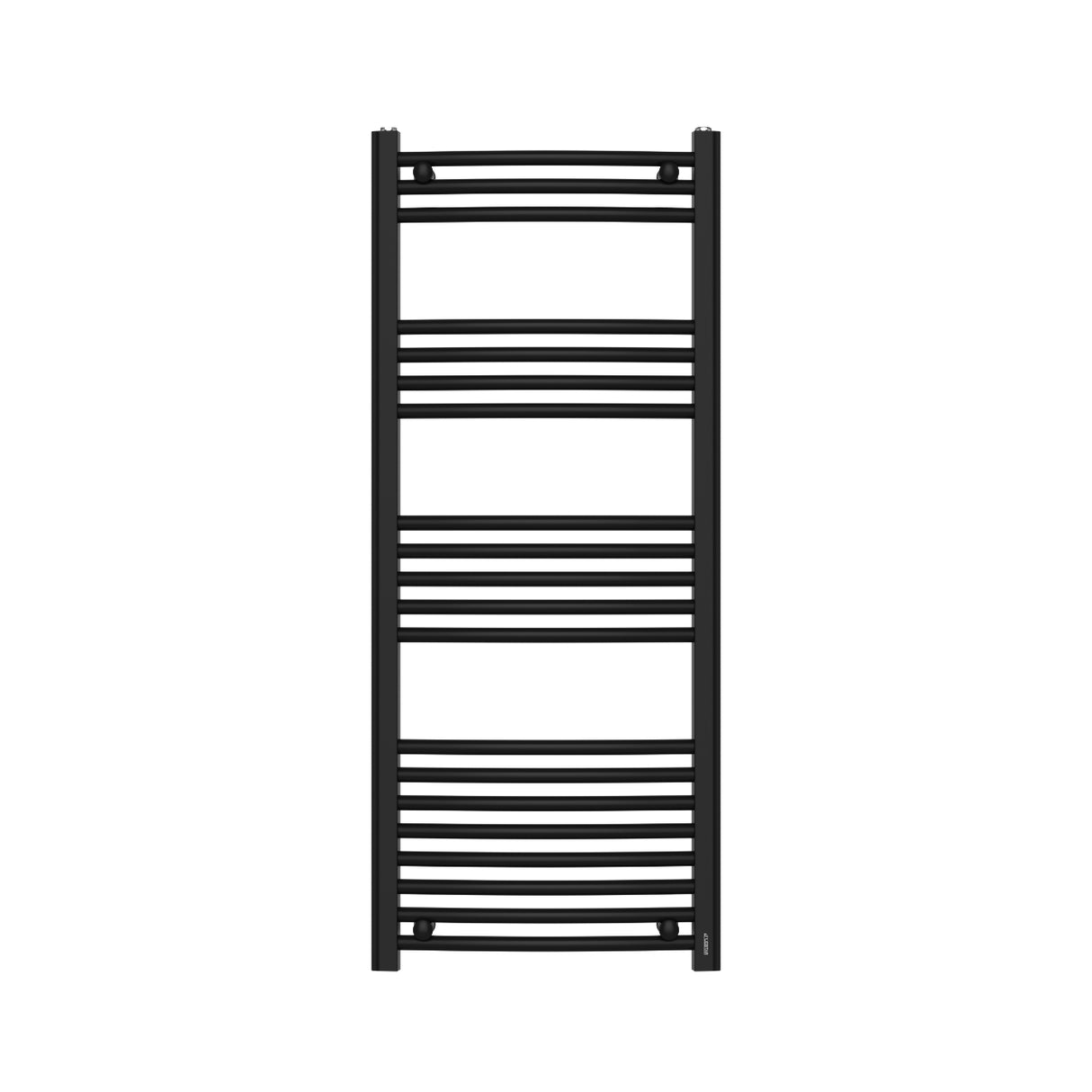 Aurelux Heated towel rail matte black