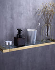 Sov Glass Makeup Shelf