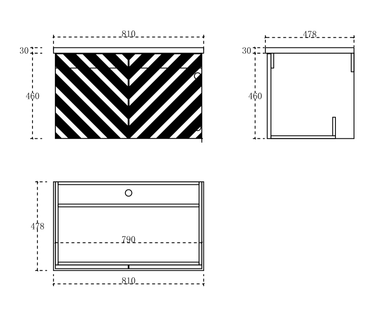 Product dimensions