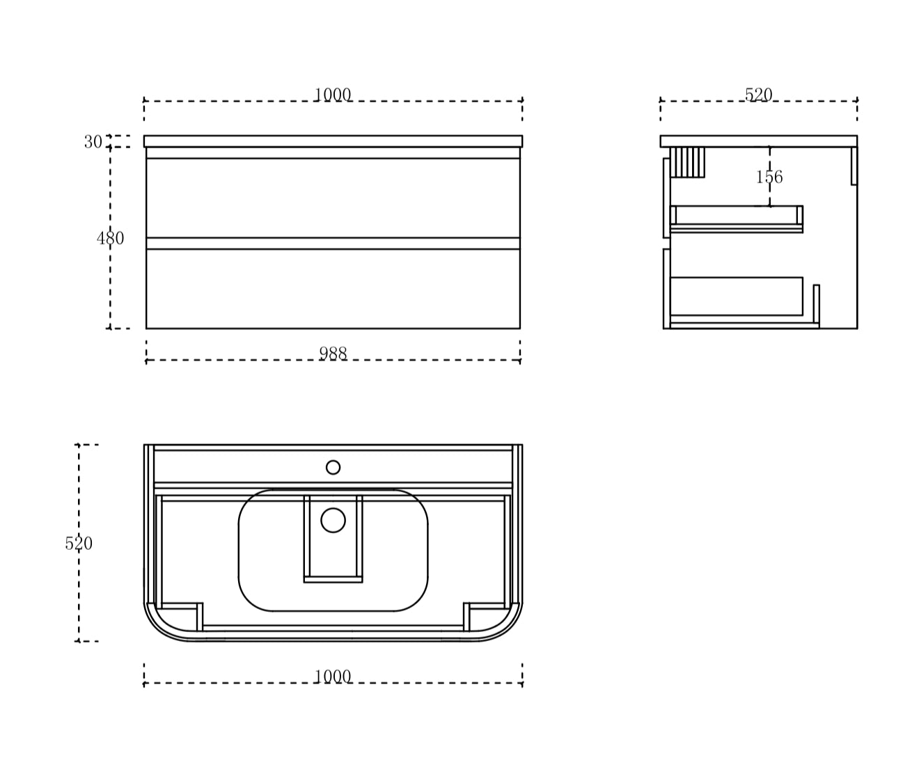 Product dimensions