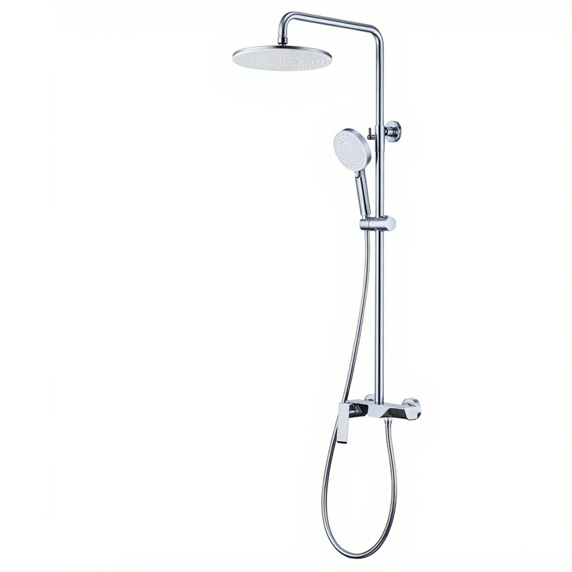 Plano exposed shower mixer