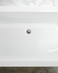 NATURA Drop in bathtub white oval style -
1730MM X 780MM X 480MM