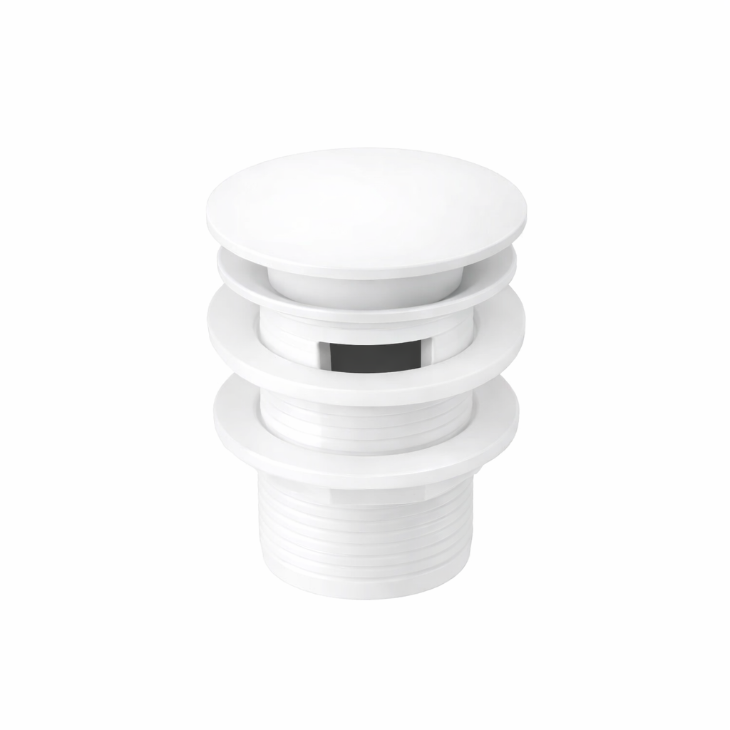 Basin Pop Up Slotted Waste white