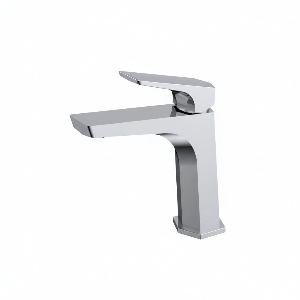 Tiva basin mixer tap polished chrome