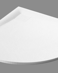 RESIN QUADRANT WHITE ANTI SLIP SHOWER TRAY 900MM X 900MM - WASTE INCLUDED