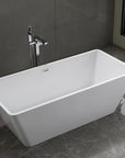 SILVA Freestanding Bathtub white Gloss 1700MM X 790MM X 580MM
