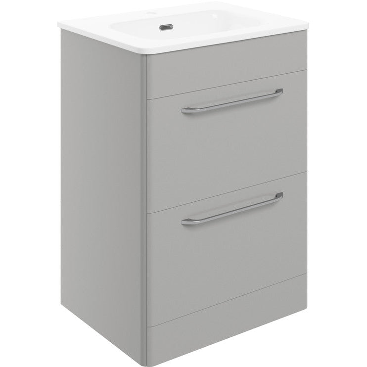 Grey it with love full bathroom Set - 7 Pieces