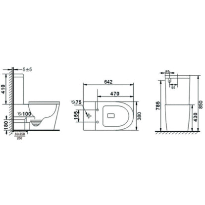 Haydro close coupled