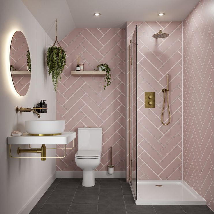 Abode Aruna 600mm Frameless Round LED Mirror