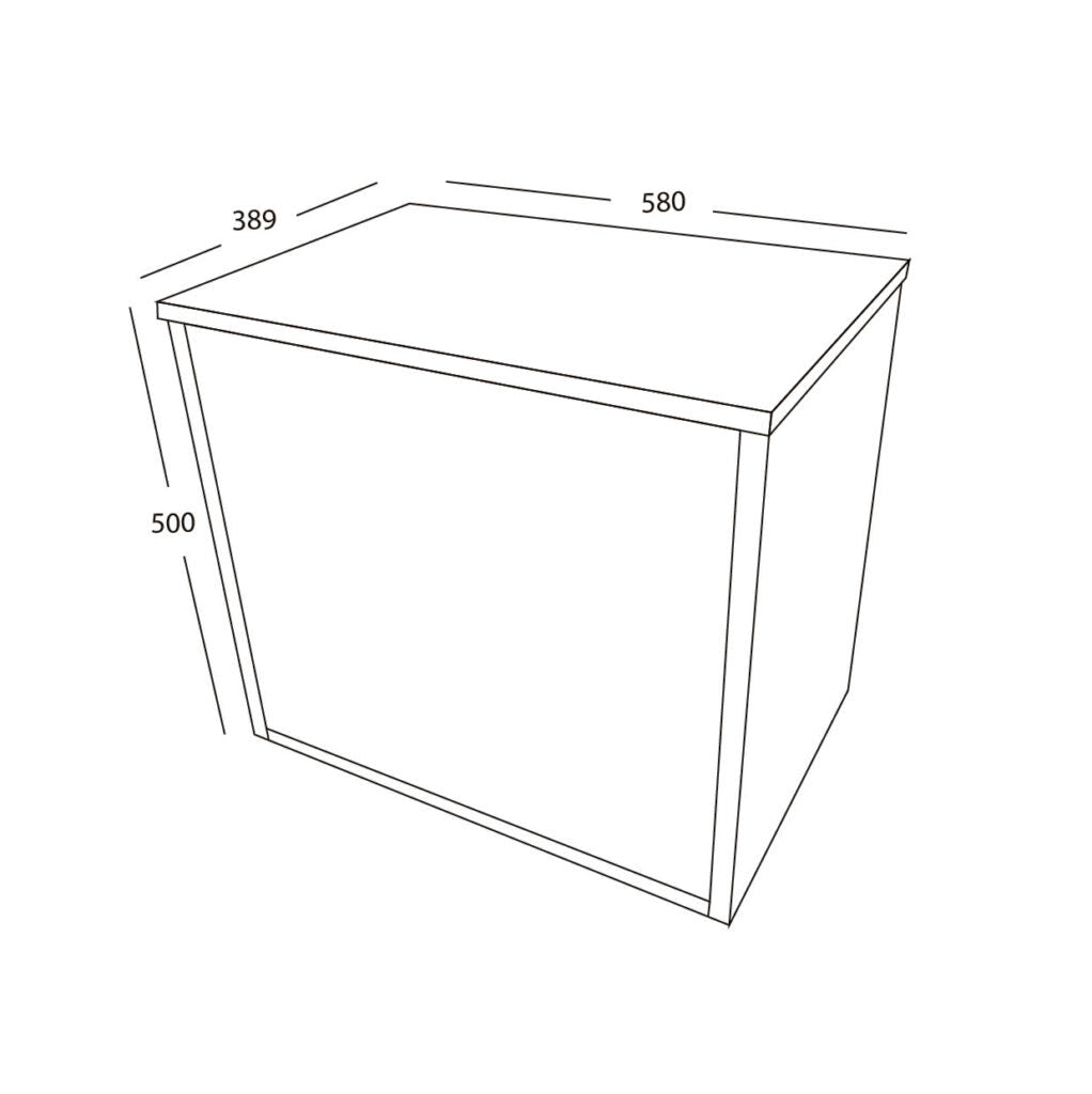 Alfie wall hung vanity 600mm