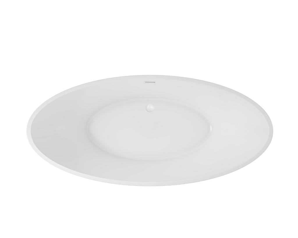 Aruba Freestanding Bathtub White 1700mm