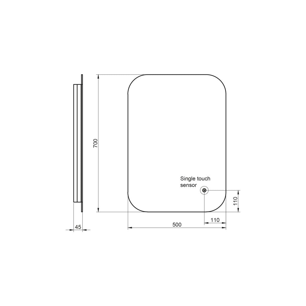 Aura LED Mirro