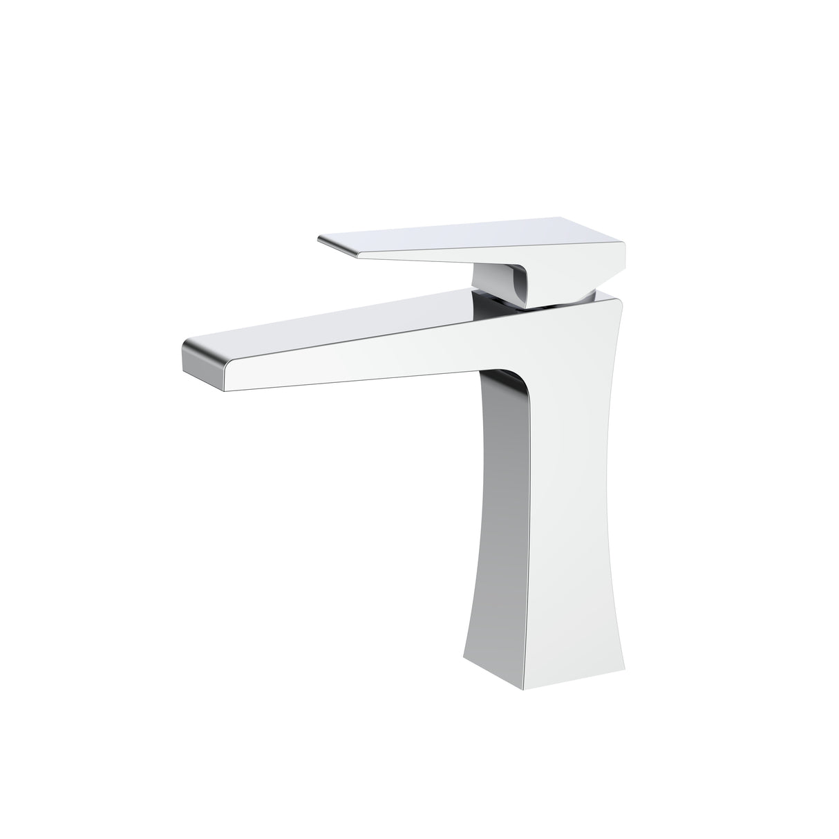 Fluxa basin mixer tap polished chrome