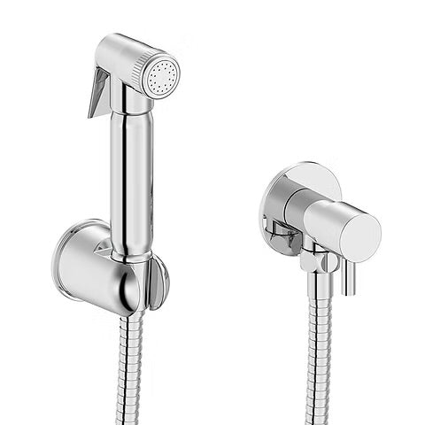 douche spray single cold outlet polished chrome