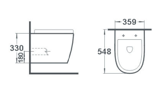 Product dimensions