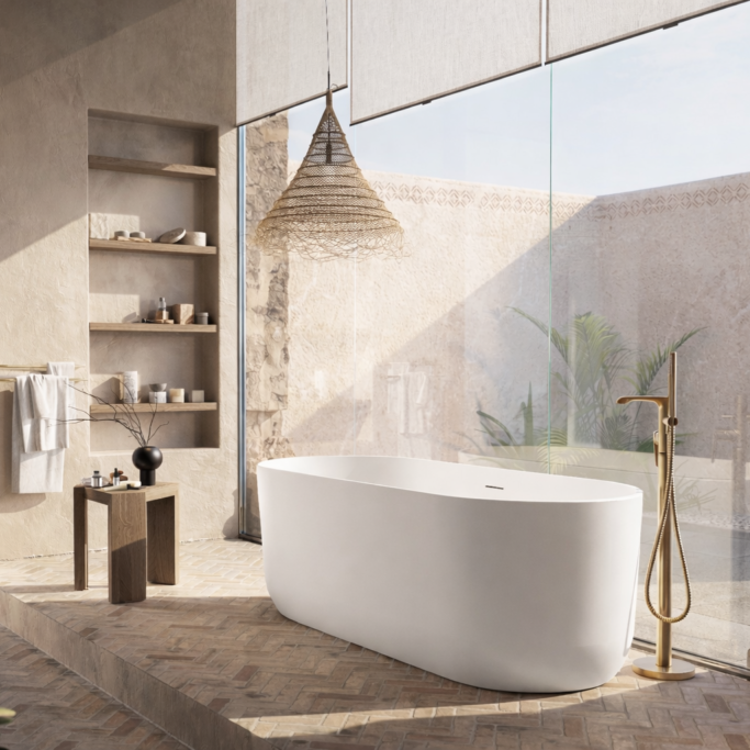 Eden Oval Free Standing Bath 1700mm