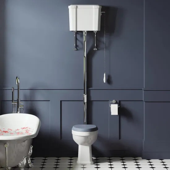 Bayswater Fitzroy Traditional Comfort Height Close Coupled Toilet With Seat