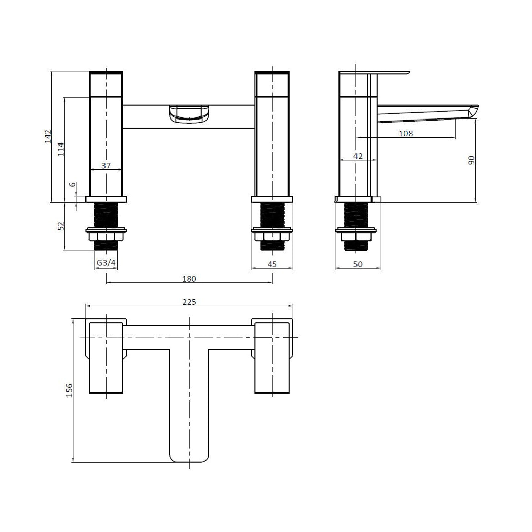 Muro Bath Filler