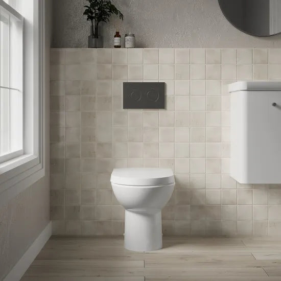 nuie Round Back to Wall Toilet Pan