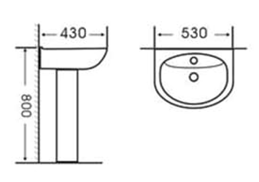 Product dimensions