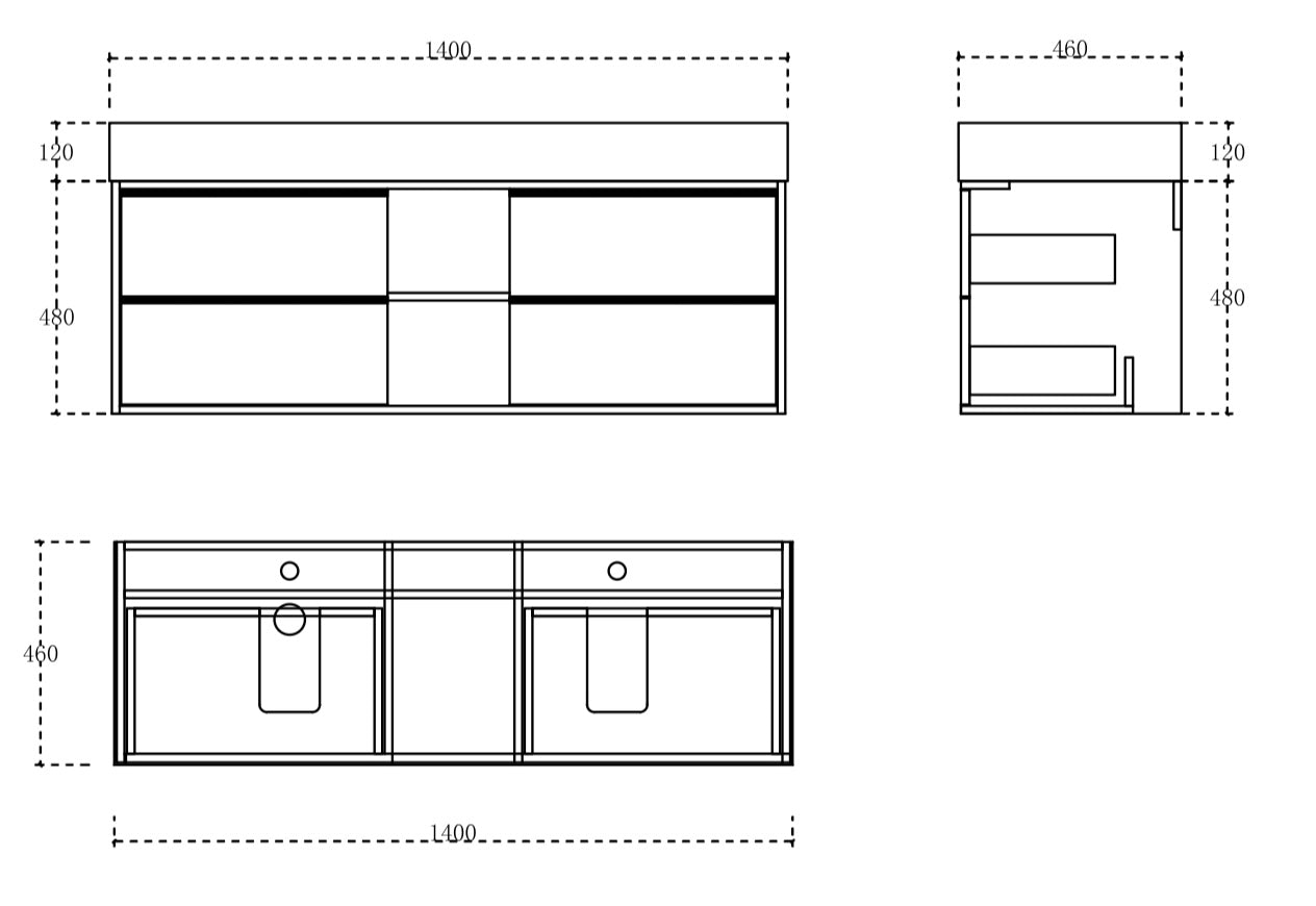 Product dimensions