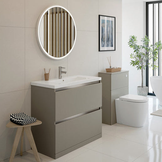 Carino 2 Drawer Floor Standing Basin Unit Inc. Basin