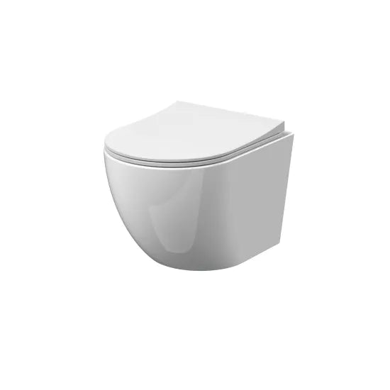BC Designs Rimless Wall Hung Pan