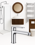 Chrome bathroom full set 10 items