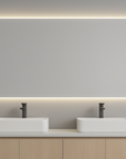 HORIZONTIAL LED ANTI FOG MOTION SENSOR MIRROR 800MM X 600MM