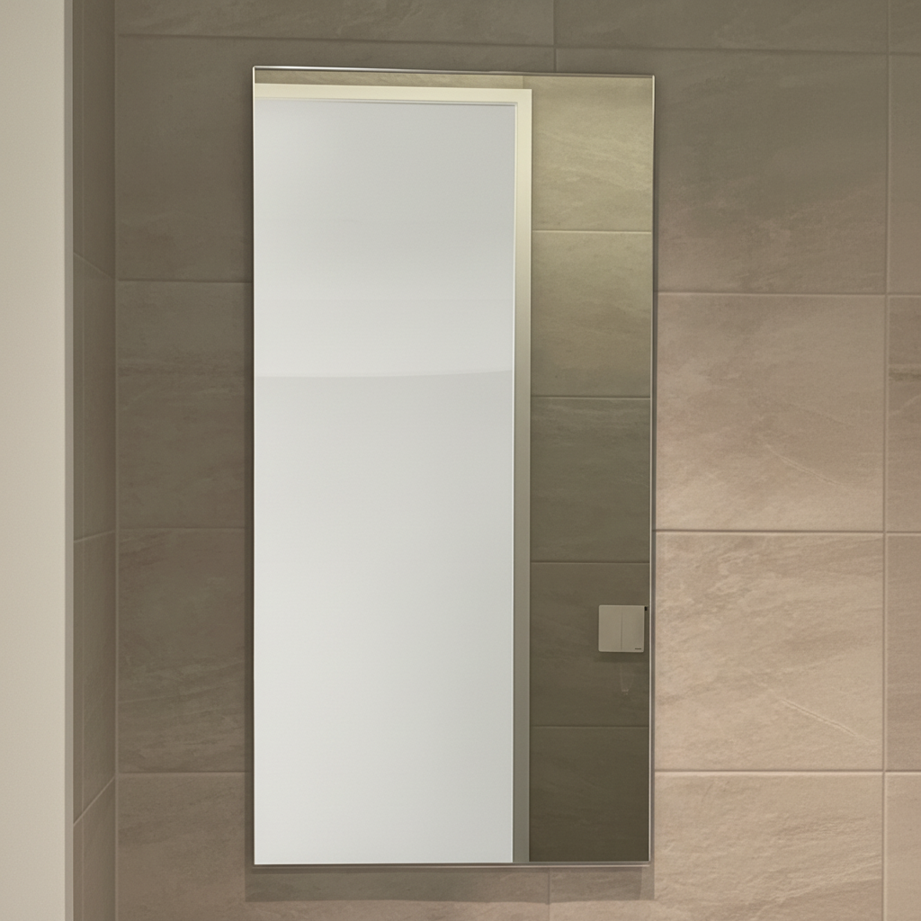 Bathroom Basic white ceramic Set - 4 Items