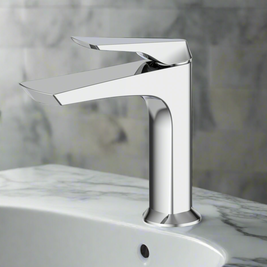 Wizard Basin Mixer tap polished chrome
