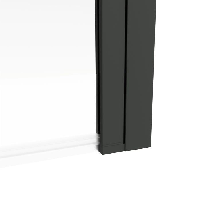 800x1500mm Single Straight Bath Screen (6mm)