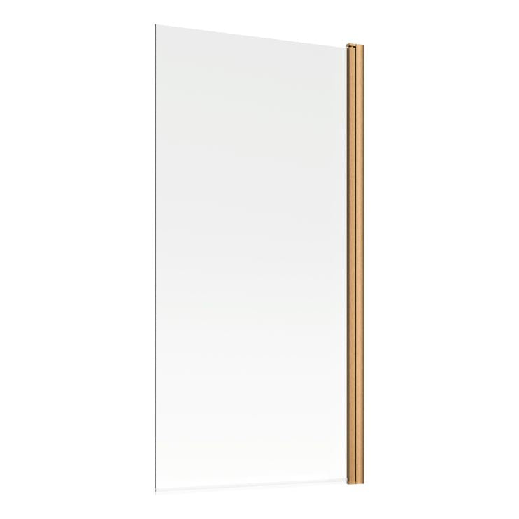 800x1500mm Single Straight Bath Screen (6mm)