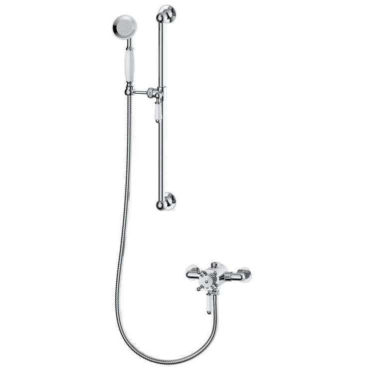 Berwick Concentric Single Outlet Shower Valve & Riser Kit Pack 1