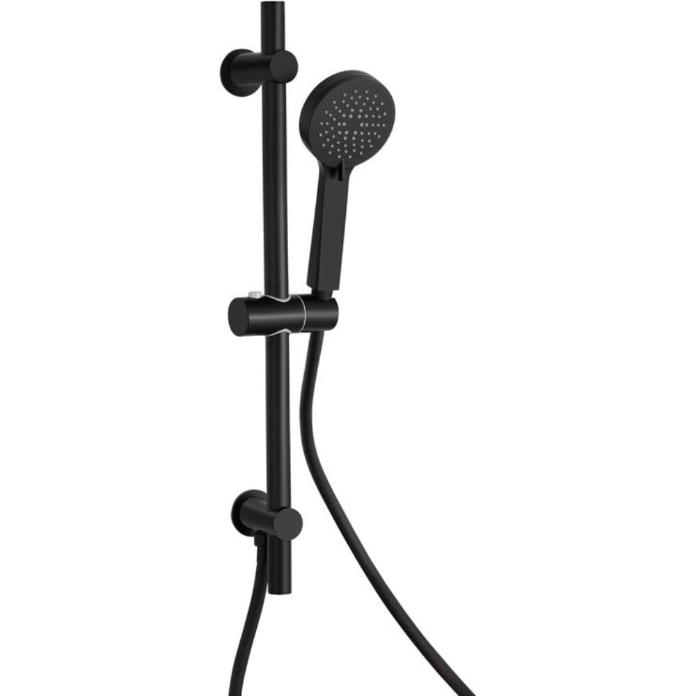 Two Outlet Thermostatic Shower Pack - 3 valve control - hand rail