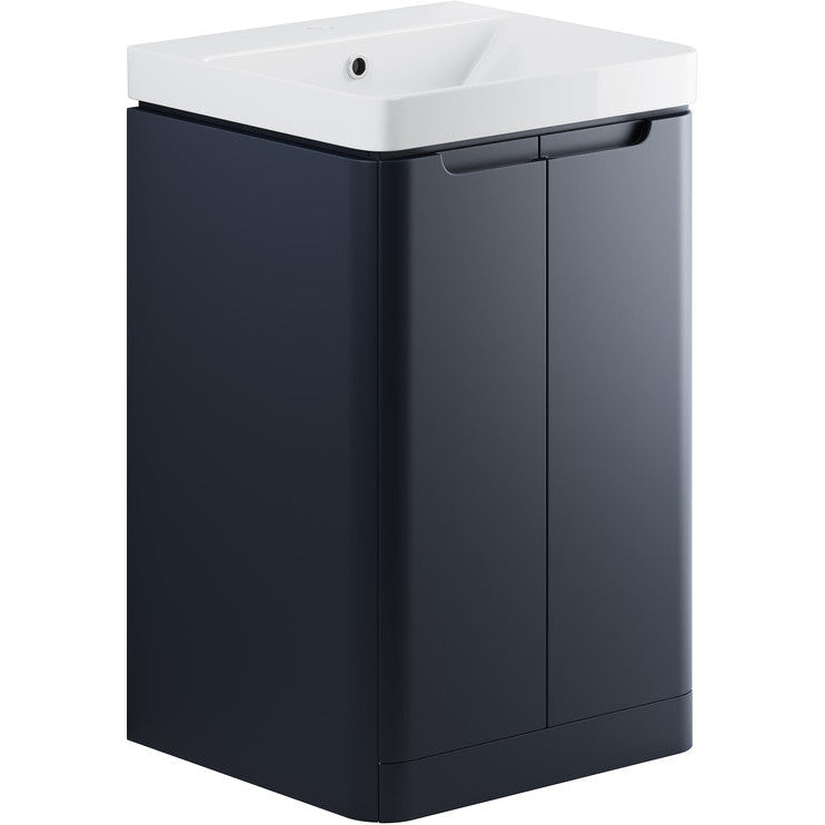 Lambra 2 Door Floor Standing Cloakroom Basin Unit