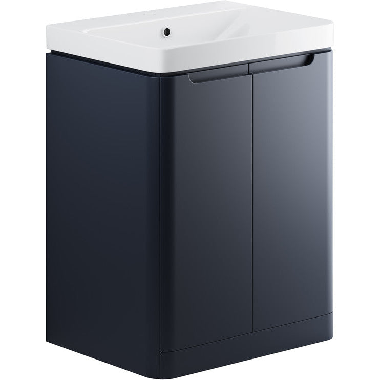 Lambra 2 Door Floor Standing Cloakroom Basin Unit