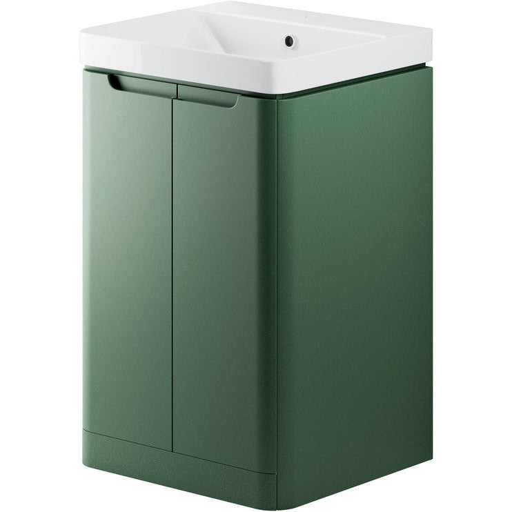 Lambra 2 Door Floor Standing Cloakroom Basin Unit