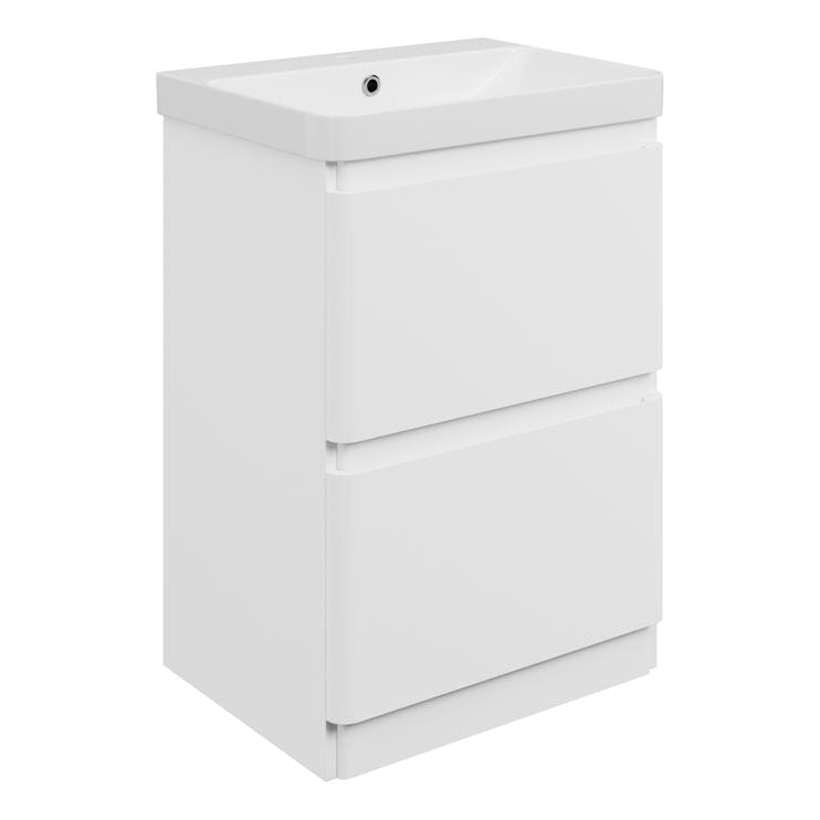 Kuba Floor Standing 2 Drawer Basin Unit & 1TH Basin