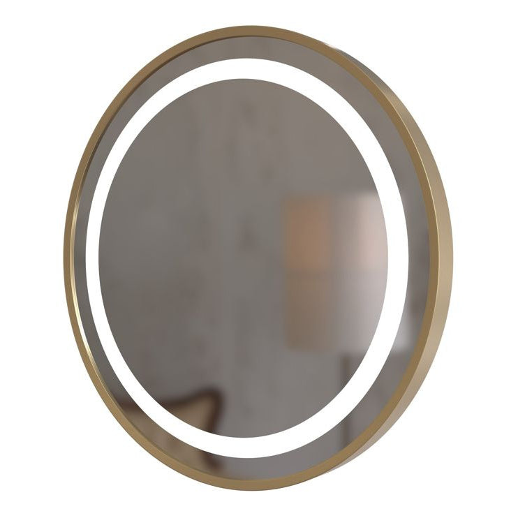 Halo 600mm Round Front-Lit LED Mirror