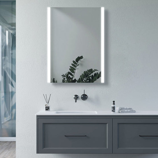 Cyra 500x700mm Rectangle Front-Lit LED Mirror