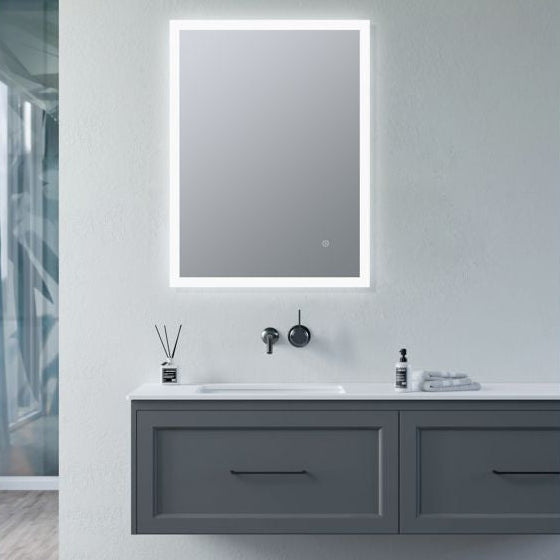 Solana Rectangle Edge-Lit LED Mirror