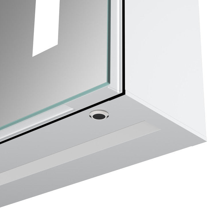 Sakura 600mm 2 Door Front-Lit LED Mirror Cabinet
