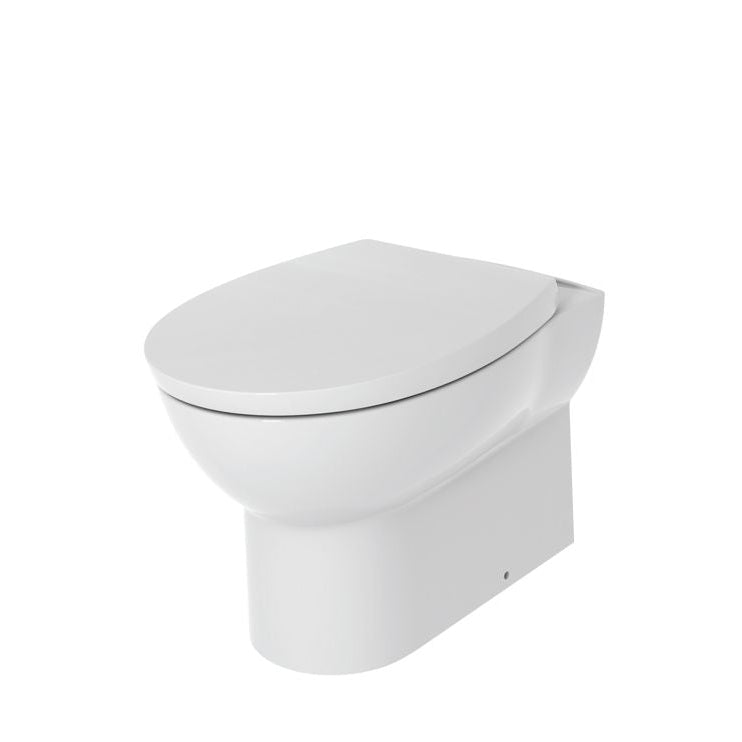 //2Go Rimless Back To Wall WC & Soft Close Seat