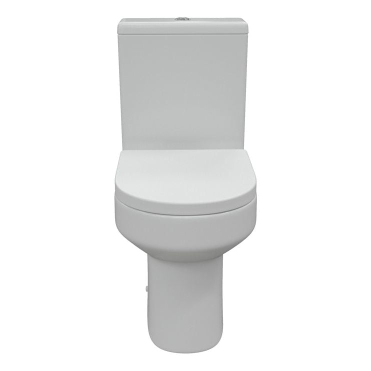 Laurus Rimless Close Coupled Fully Shrouded WC & Soft Close Seat