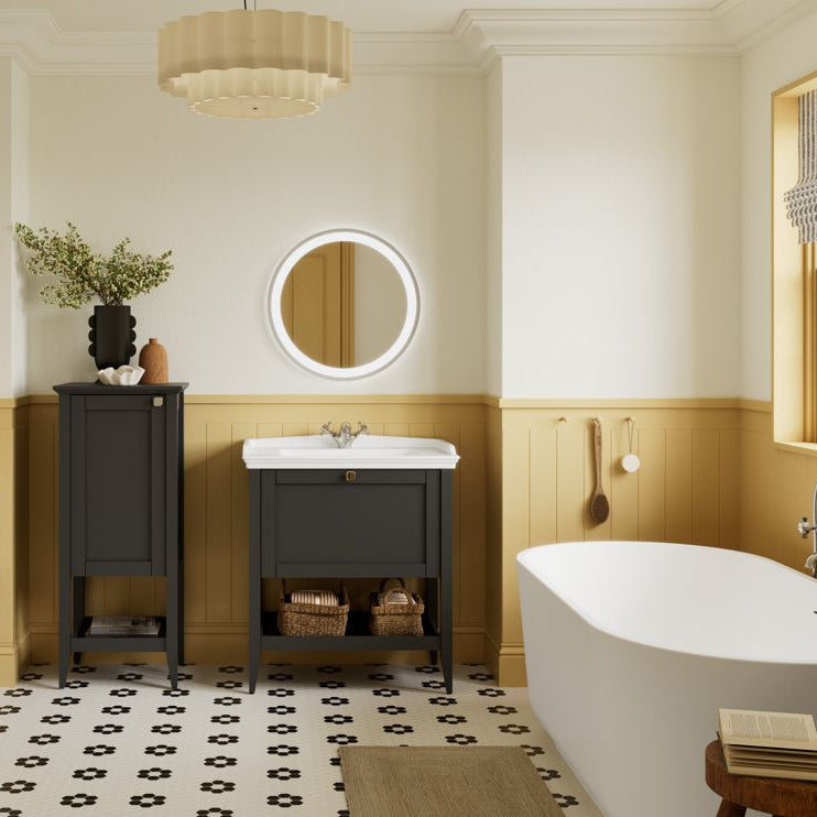 Catherine 600x600mm Round Back-Lit LED Mirror